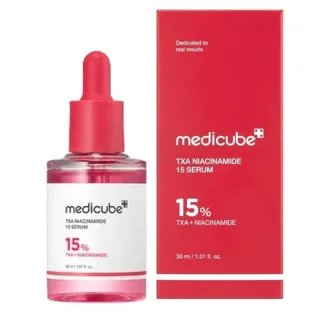 سرم روشن کننده پوست مدیکیوب مدل TXA + NIACINAMIDE 15% مناسب برای انواع  پوست حجم 30 میلی ل 102926484