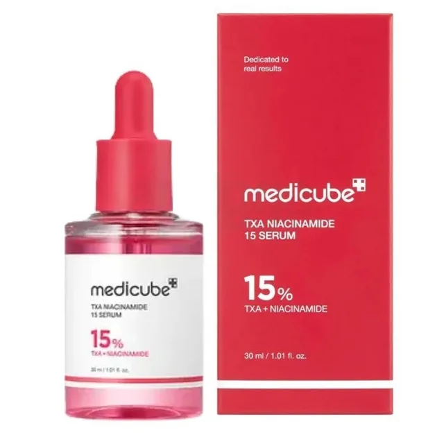 سرم روشن کننده پوست مدیکیوب مدل TXA + NIACINAMIDE 15% مناسب برای انواع  پوست حجم 30 میلی ل 102926484