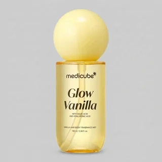 بادی میست مدیکیوب مدل glow vanilla حجم 100 میلی لیتر 102925792