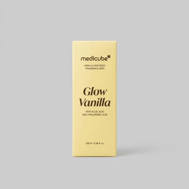 بادی میست مدیکیوب مدل glow vanilla حجم 100 میلی لیتر 102925793